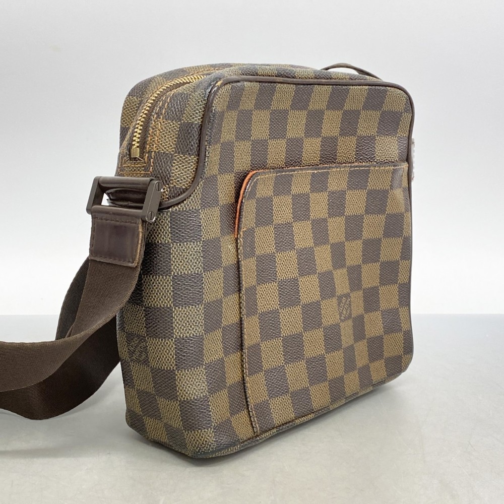 Louis Vuitton Shoulder Bag Damier Olaf PM N41442 Ebene Ladies - Picture 2 of 12